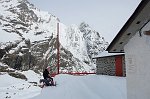 Salita invernale con neve e freddo al Rif. Coca (28 dicembre 08)   - FOTOGALLERY